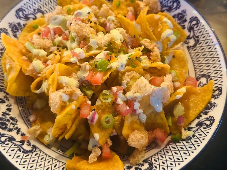 Nepalese Inspired Chilaquiles